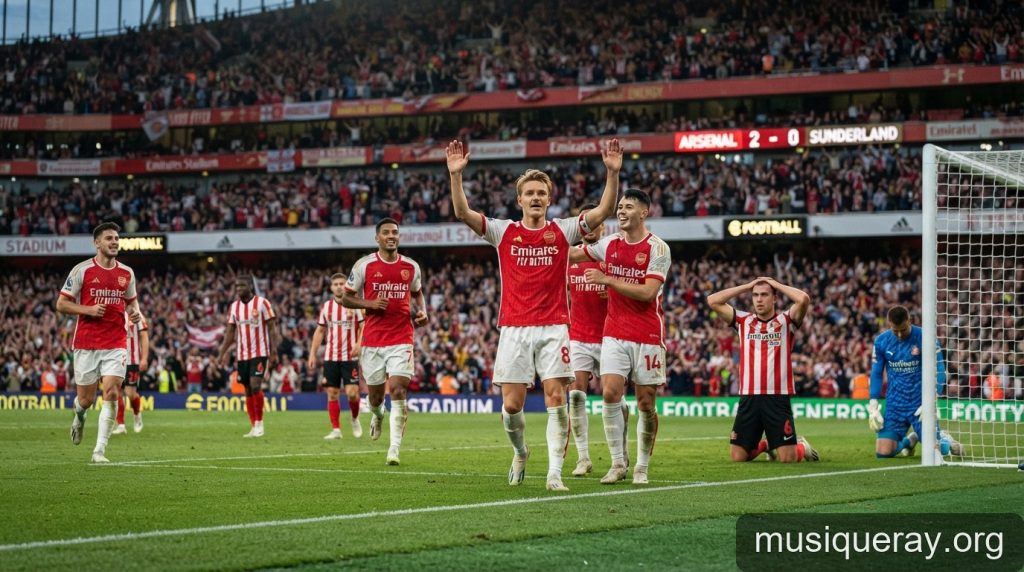 Ngoại hạng Anh vòng 4: Arsenal thắng nhọc Sunderland, Man City dẫn đầu bảng xếp hạng