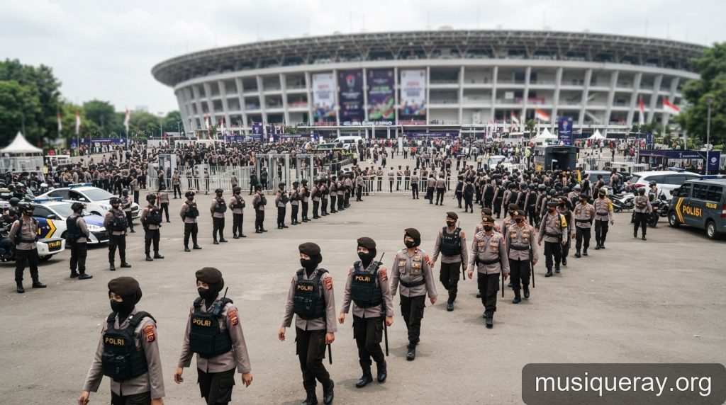 FIFA ASEAN Cup 2026: Indonesia huy động hơn 5.600 cảnh sát đảm bảo an ninh giải đấu